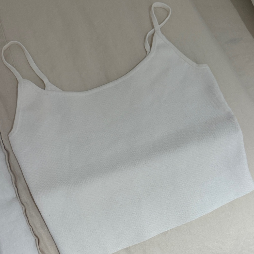A.L.C. White Tank Top
